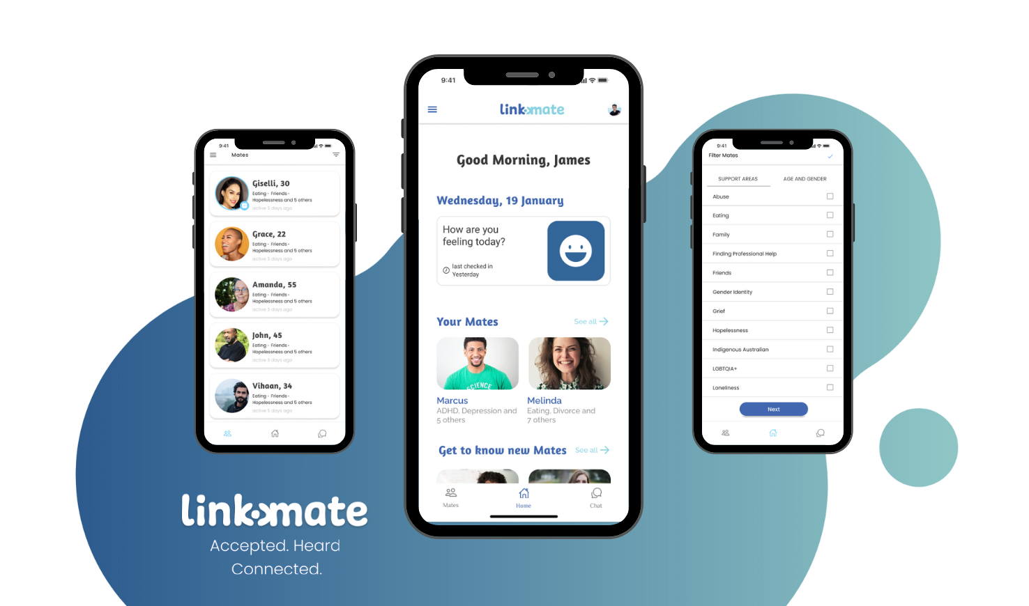 Linkmate app screenshot